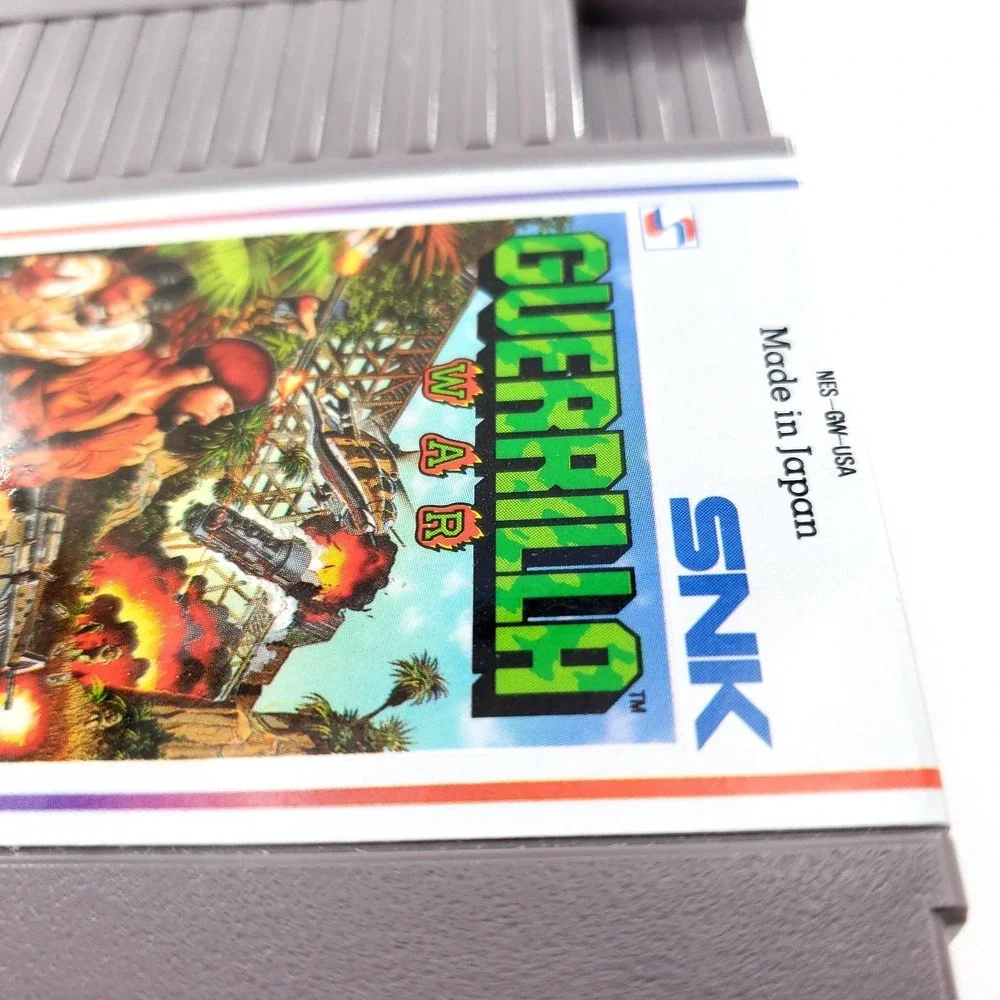 Guerrilla War Nintendo NES Authentic w/ Manual & Case Tested & Works